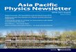 Asia Pacific Physics Newsletter