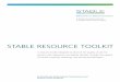 STABLE RESOURCE TOOLKIT