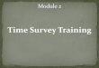 CMAA/TCM Time Survey Training 2014