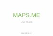 MapsWithMe user guide v4.3.1.key