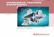 Hardness testing equipment