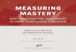 Measuring Mastery