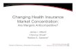 Changing Health Insurance Market Concentration: