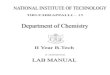 Download Physical Chemistry Lab Manual