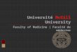 Université McGill | Faculté de médecine