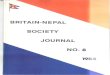 BRITAIN-NEPAL SOCIETY JOURNAL NO.8