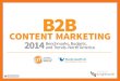 B2B Content Marketing: 2014 Benchmarks, Budgets, and Trends