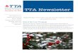 TTA December Newsletter
