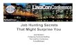 Job Hunting Secrets That Might Surprise You