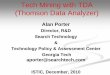 Tech Mining with TDA (Thomson Data Analyzer)