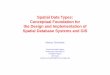 Spatial Data Types: Conceptual Foundation for the Design and 