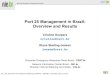 Port 25 Management in Brazil: Overview and Results