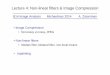 Lecture 4: Non-linear filters & Image Compression