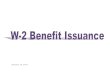 Benefit Issuance Guide