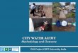 Presentation on City Water Audit Methodology