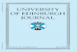 University of Edinburgh Journal - Volume 47, Number 1 - June 2015