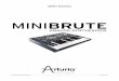 MiniBrute User's Manual - Arturia
