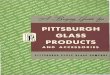 Pittsburgh Glass Products and Accessories - 1945