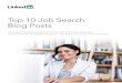 LinkedIn Top 10 Job Search Blog Posts