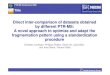 Direct inter-comparison of datasets obtained by different PTR-MS: A 