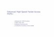 Enhanced High-Speed Packet Access HSPA+, Andreas Mitschele 