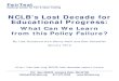 NCLB's Lost Decade for Educational Progress