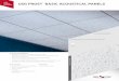 USG Frost™ Basic Acoustical Panels Data Sheet (English) - SC1817