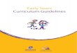 Early Years Curriculum Guidelines (PDF, 2572 kB )