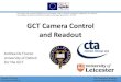 GCT Camera Control and Readout