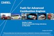 Fuels for Advanced Combustion Engines