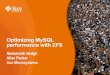Optimizing MySQL performance with ZFS