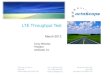 LTE Throughput Test