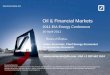 Oil & Financial Markets