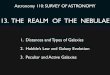 13. THE REALM OF THE NEBULAE