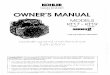 Owner's Manual - Models KT17 & KT19 Series II