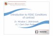 Introduction to FIDIC Conditions of Contracts