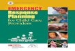 Emergency Response Planning for Childcare Providers