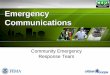 CERT Emergency Communications Module PowerPoint Slides