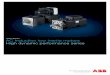 AC Induction low inertia motors High dynamic performance series