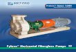 Fybroc® Horizontal Fiberglass Pumps