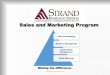 Strand Revenue Management and Marketing Presentation 2015