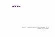Avid Application Manager 2.3 Guide (PDF)