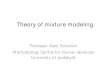Theory of mixture modeling