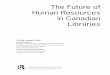 The Future of Human Resources in Canadian Libraries