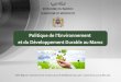Politique de l'Environnement et du Développement Durable au Maroc