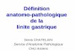 Définition anatomo-pathologique de la linite gastrique
