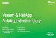 Veeam & NetApp A data protection story