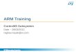 ARM Cortex-M3 Training