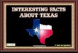 Interesting Facts About Texas