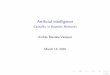 Artificial Intelligence 06.2 More on  Causality Bayesian Networks